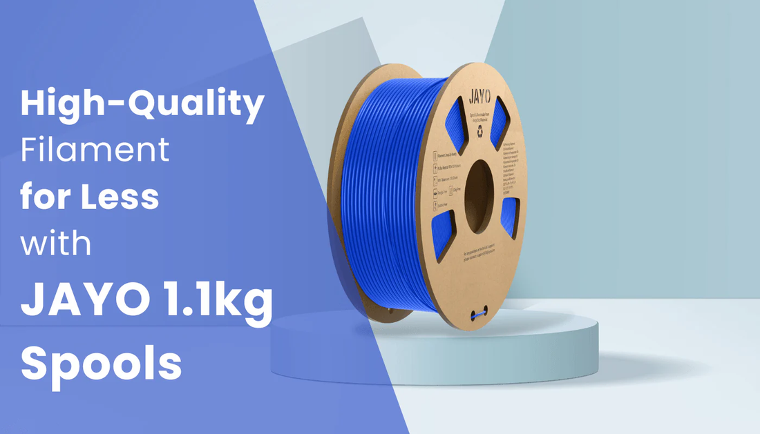 Get More High-Quality Filament for Less with JAYO 1.1kg Spools