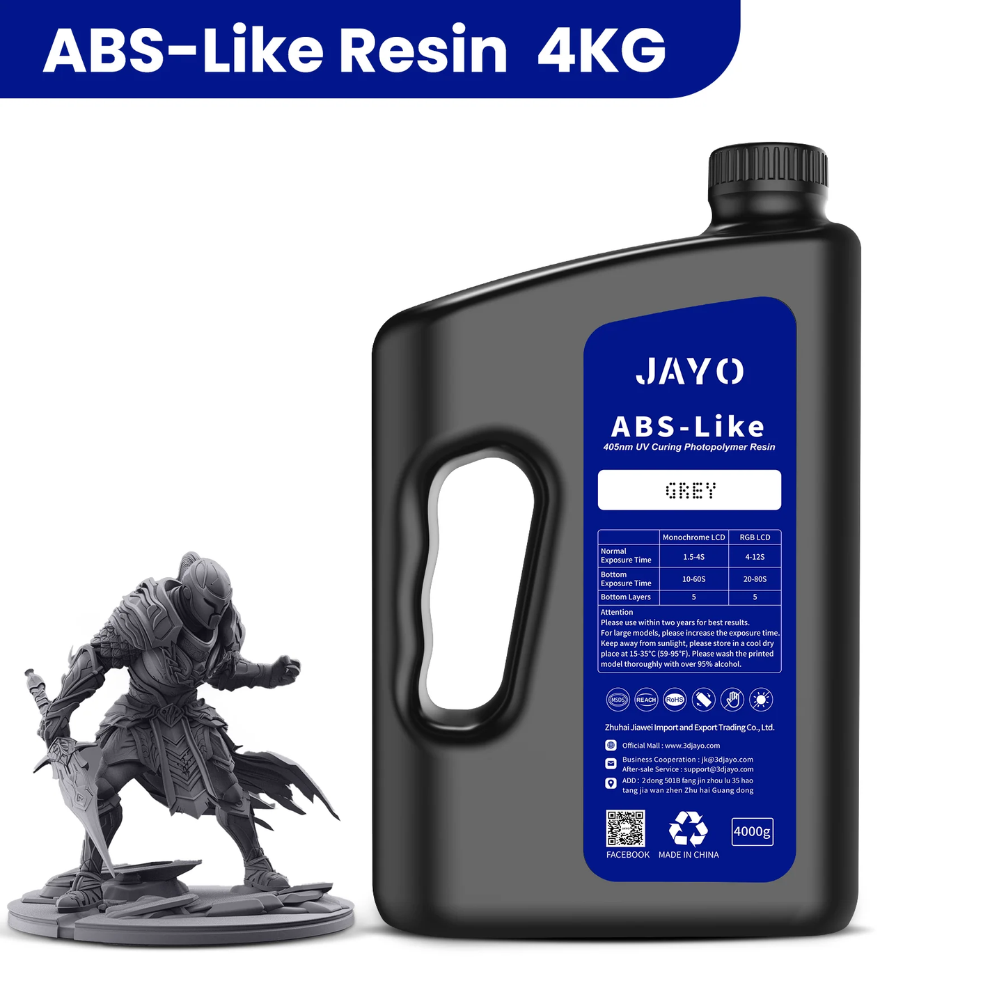 JAYO 4000G Standard Resin, ABS-like Resin